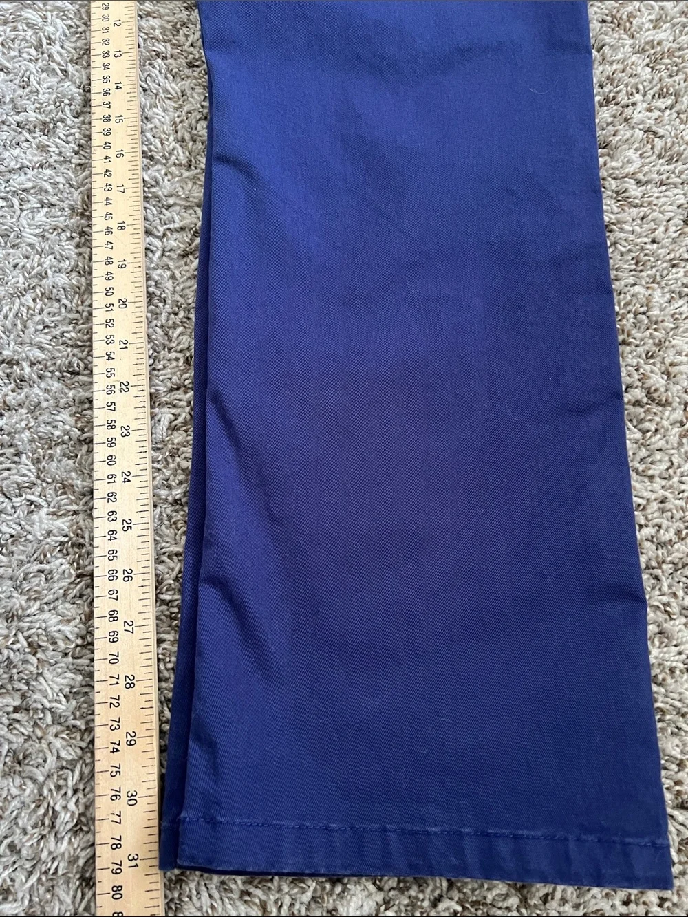 Like New! BARBELL APPAREL Chino Pants Cotton Blend Purple/Blue Size 36